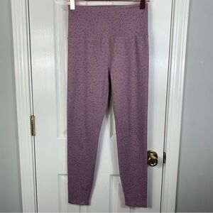 Beyond Yoga Purple Animal Print Leggings Size Medium